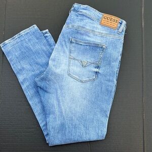 Guess Light Blue Denim Pants/jeans SZ 38